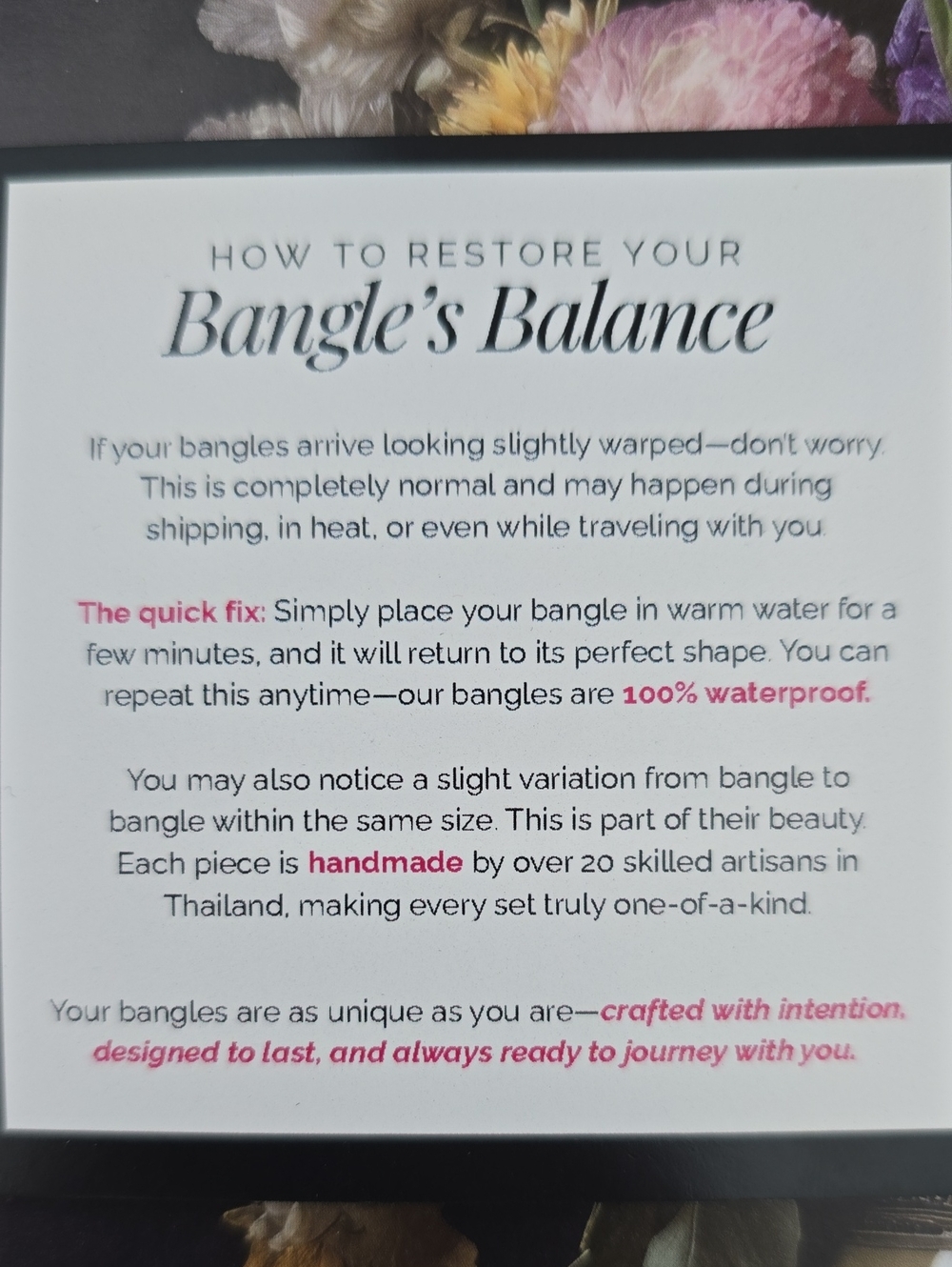 Lila All Weather Bangles® One Single Bangle New - Picture 7 of 7